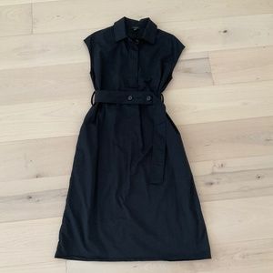 COS Black Midi Dress Size 6
